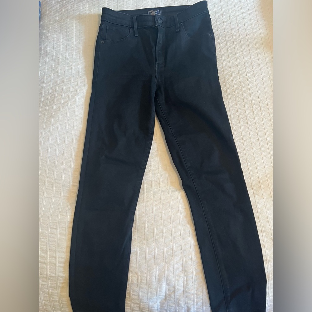 Abercrombie & Fitch Black Skinny Jeans